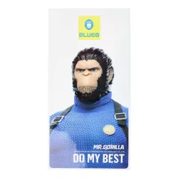   5D Mr. Monkey Glass - Samsung Galaxy S24 Ultra átlátszó (UV üveg)