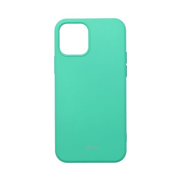 Roar színes zselés tok - iPhone 15 menta