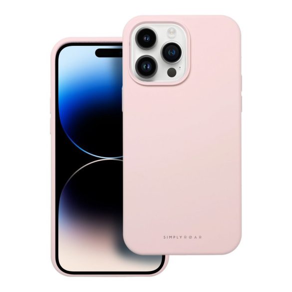 Roar Cloud-Skin tok - iPhone 14 Pro Max világos rózsaszínű