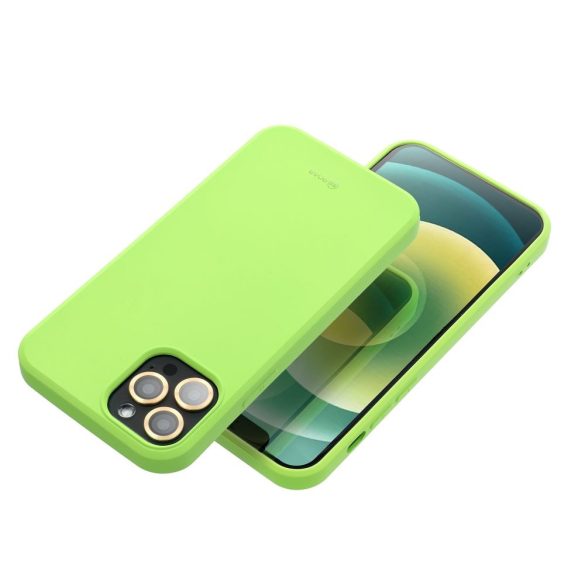 Roar színes zselés tok - iPhone 15 Pro Max lime