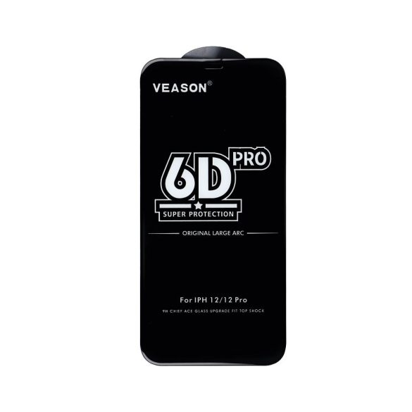 6D Pro Veason Glass - Samsung Galaxy A34 5G fekete üvegfólia
