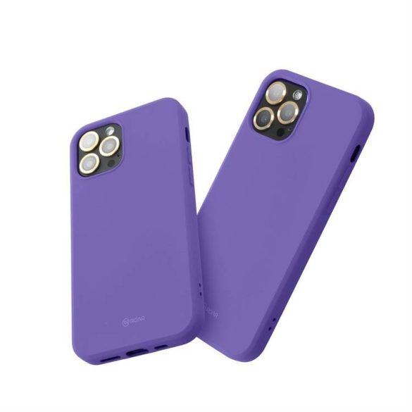 Roar színes zselés tok - Samsung Galaxy S23 lila