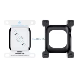   5D Mr. Monkey Glass üvegfólia - Apple Watch SE / SE 2 44mm fekete szegéllyel 