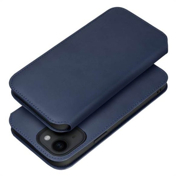 Dual Pocket Book case SAMSUNG A35 Tengerészkék tok