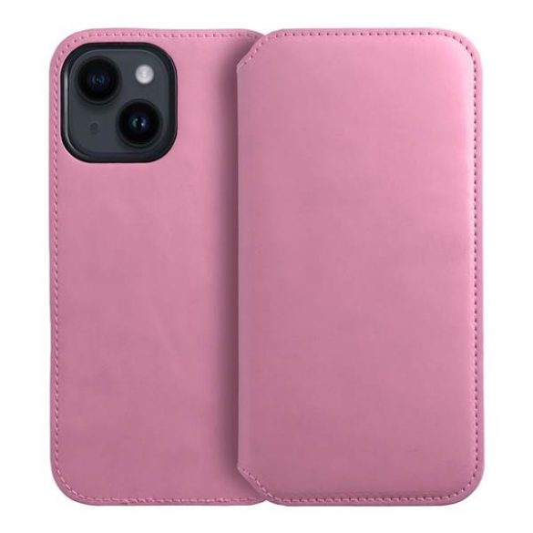 Dual Pocket Book case SAMSUNG A35 világos rózsaszínű tok