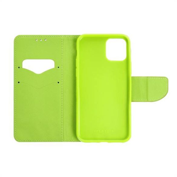 Fancy Book case XIAOMI Redmi 13c tengerészkék / lime tok