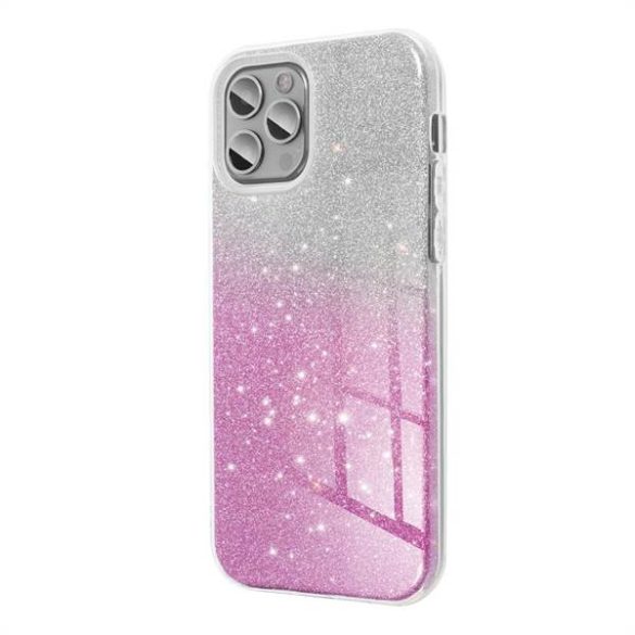 Shining tok SAMSUNG Galaxy A15 5G átlátszó/rózsaszín
