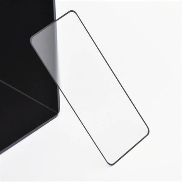 5D Full Glue edzett üveg -iPhone 15 (matt) fekete