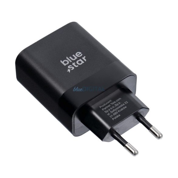 Blue Star TFB-TC-45W hálózati töltő 1xUSB C csatlakozással 3A 45W - fekete