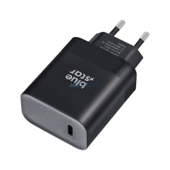 Blue Star TFB-TC-45W hálózati töltő 1xUSB C csatlakozással 3A 45W - fekete