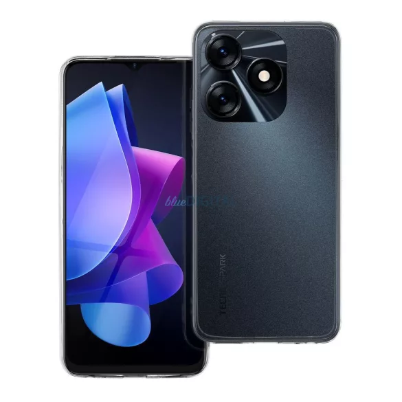 Clear Case 2mm TECNO Spark 10 (kamera védelem) tok