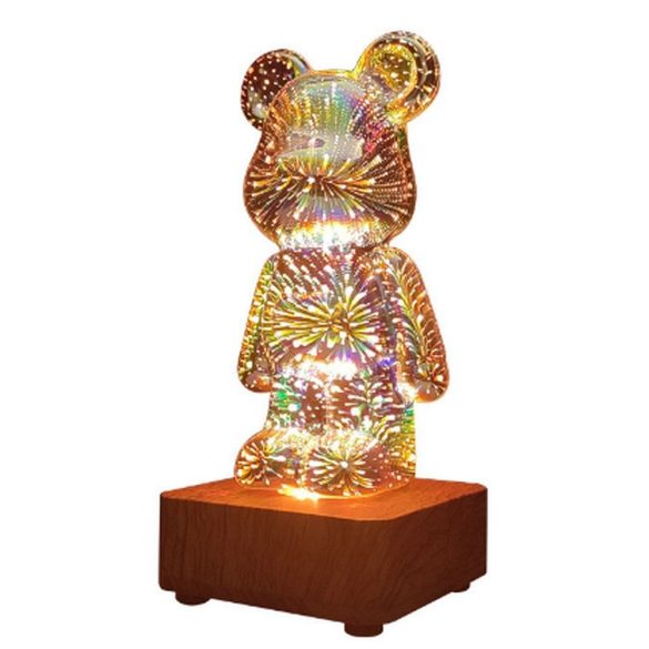 BEAR LED 3D asztali lámpa