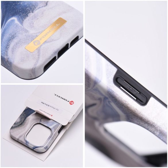 Forcell F-PROTECT Mirage (Magic Sand) MagSafe-kompatibilis tok iPhone 15 Plus - kék