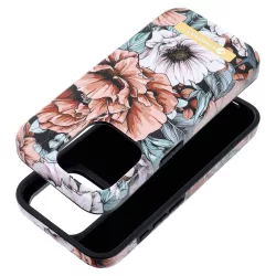   Forcell F-PROTECT Mirage (Bloom Bush) MagSafe-kompatibilis tok iPhone 15 Pro - többszínű