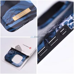   Forcell F-PROTECT Mirage (Ocean Marble) MagSafe-kompatibilis tok iPhone 15 Plus - kék