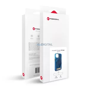 Forcell F-PROTECT Mirage (Blue Bird) MagSafe-kompatibilis tok iPhone 15 Pro Max - kék