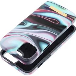   Forcell F-PROTECT Mirage (Glow) MagSafe-kompatibilis tok iPhone 15 Plus - többszínű
