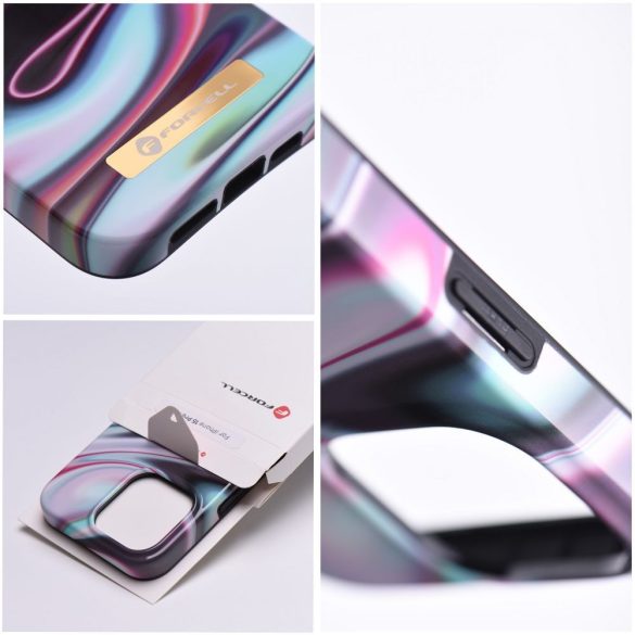 Forcell F-PROTECT Mirage (Glow) MagSafe-kompatibilis tok iPhone 15 Plus - többszínű