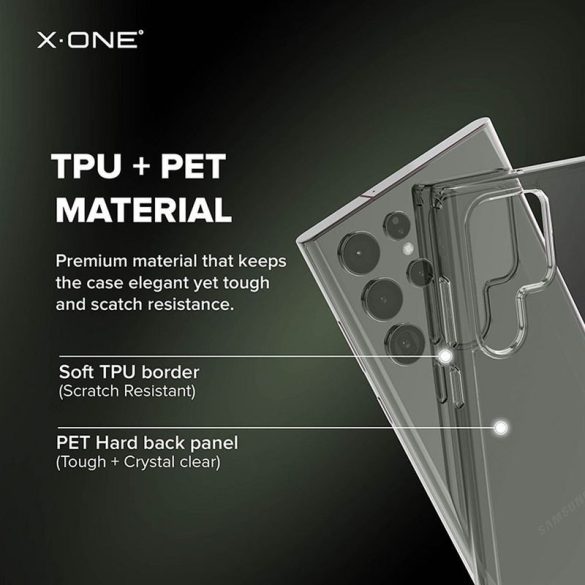 X-ONE Dropguard Case Lite Samsung Galaxy S24 tok