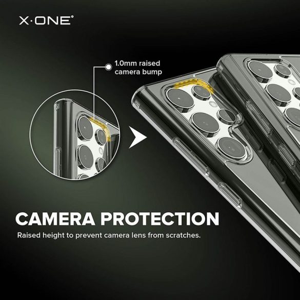 X-ONE Dropguard Case Lite Samsung Galaxy S24 Ultra tok Samsung Galaxy S24 Ultra