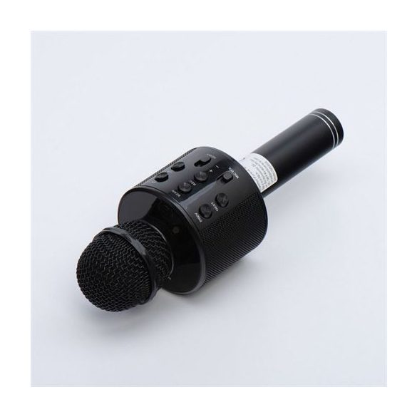 OEM CR58 multimédiás karaoke mikrofon - fekete