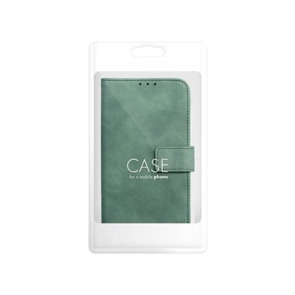 TENDER könyvtok SAMSUNG Galaxy A55 5G zöld