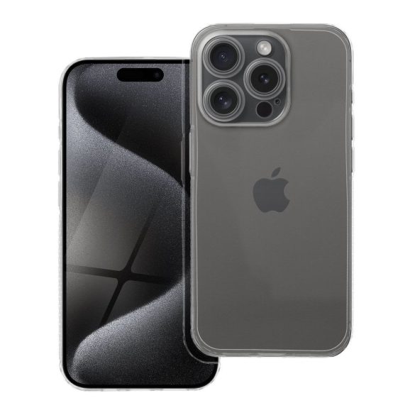 CLEAR CASE 1,5mm GRID tok iPhone X / XS - átlátszó