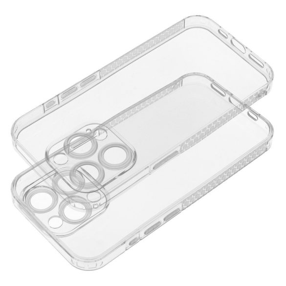 CLEAR CASE 1,5mm GRID tok iPhone X / XS - átlátszó