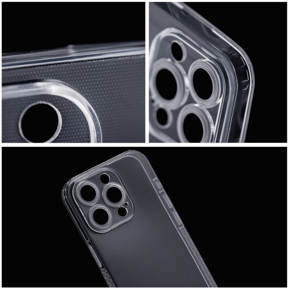 CLEAR CASE 1,5mm GRID tok iPhone X / XS - átlátszó