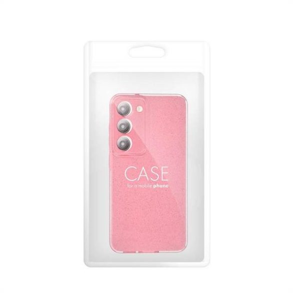 Clear Case 2mm BLINK SAMSUNG A55 5G rózsaszínű tok