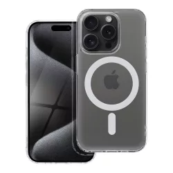   FROST MAG MagSafe-kompatibilis tok iPhone 15 Pro - átlátszó