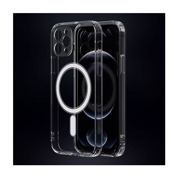 Clear Mag Cover (MID) Magsafe kompatibilis iPhone 11 tok