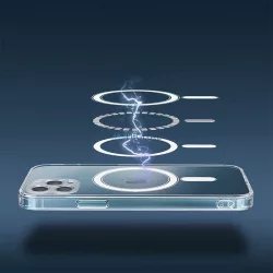 Clear Mag Cover (MID) Magsafe kompatibilis iPhone 15 tok