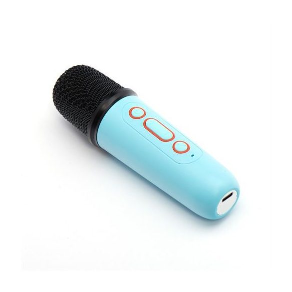 OEM Y1 LED-es Bluetooth hangszóró mikrofonnal - kék