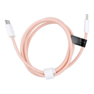 Type-C - Type-C kábel 1m 60W 3A rózsaszín