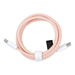 Type-C - Type-C kábel 1.5m 60W 3A rózsaszín