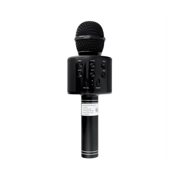 OEM CR58S HQ multimédiás karaoke mikrofon - fekete