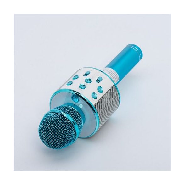 OEM CR58S HQ multimédiás karaoke mikrofon - kék