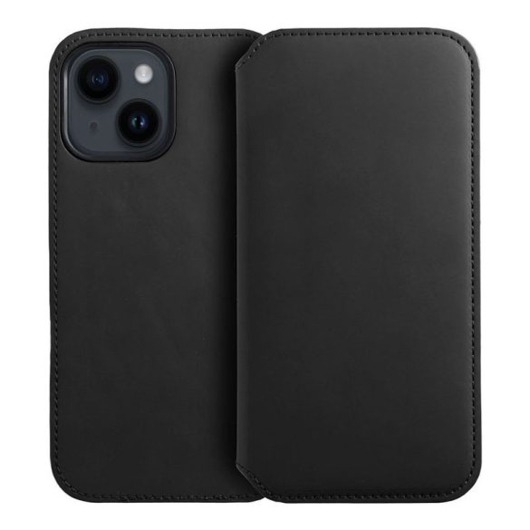 Dual Pocket Book case XIAOMI Redmi NOTE 13 PRO 5G fekete könyvtok