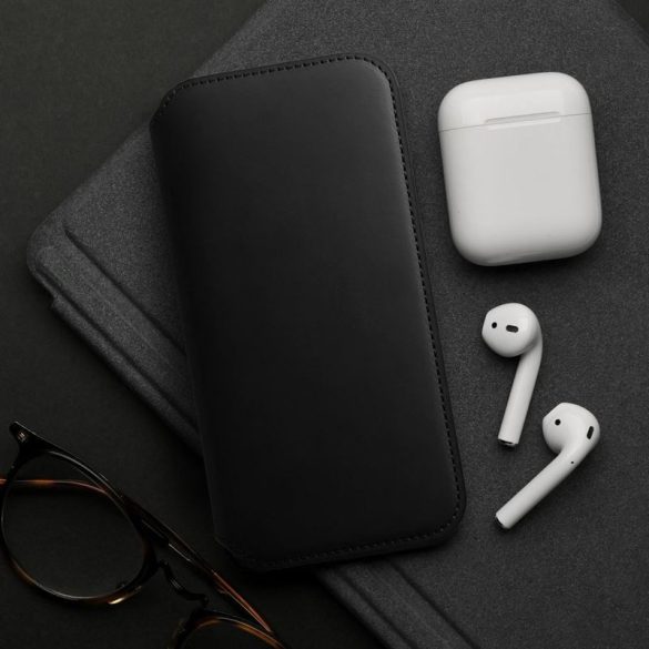 Dual Pocket Book case XIAOMI Redmi NOTE 13 PRO PLUS 5G fekete könyvtok