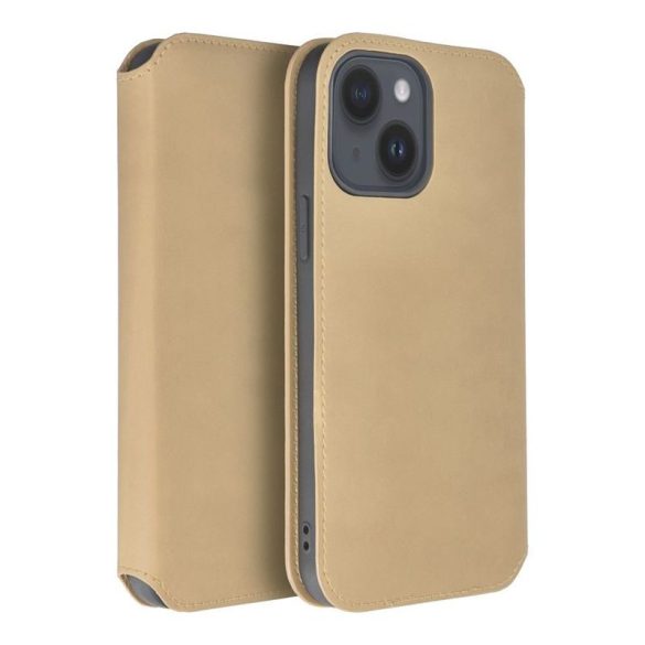 Dual Pocket Book case XIAOMI Redmi NOTE 13 PRO PLUS 5G arany könyvtok