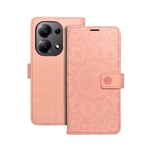 MEZZO könyvtok XIAOMI Redmi NOTE 13 PRO 4G mandala barack 