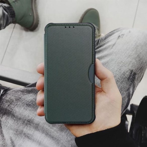 RAZOR könyvtok XIAOMI Redmi NOTE 13 PRO 5G sötétzöld