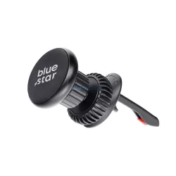   Blue Star Smart Lock Round Magnetic mágneses autós tartó szellőzőrácsra - fekete