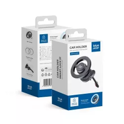   Blue Star Smart Lock X1 Magnetic MagSafe-kompatibilis autós tartó szellőzőrácsra - fekete