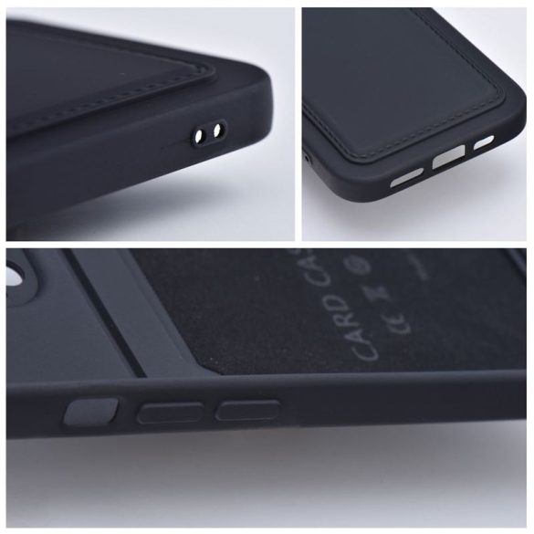Kártyatartós tok Xiaomi Redmi Note 13 4G fekete