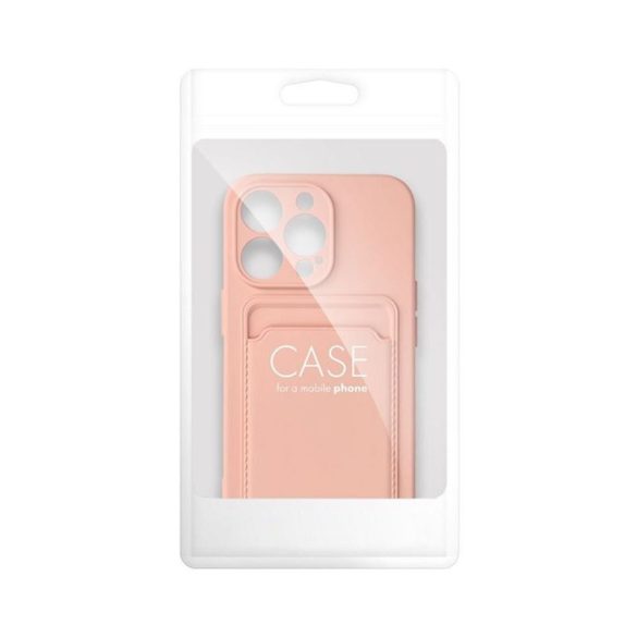 Kártyatartós tok Xiaomi Redmi Note 13 Pro 5G rózsaszín