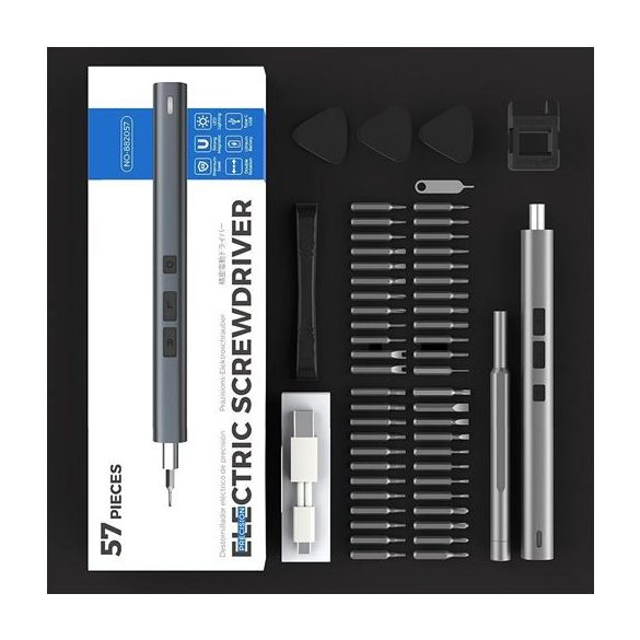 UF-TOOLS - Elektromos csavarhúzó készlet 57in1