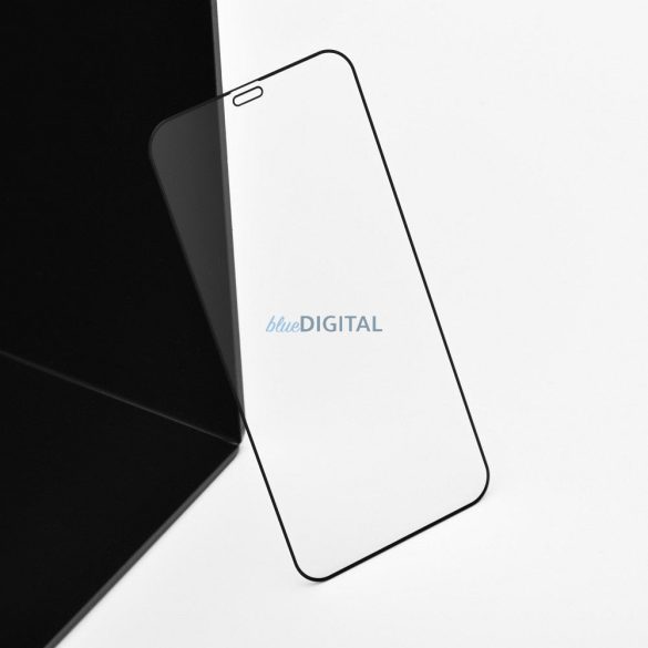 5D Full Glue edzett üveg Samsung Galaxy A55 5G fekete szegéllyel