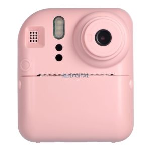 OEM KDC-0013E instant fényképezőgép nyomtatóval gyerekekek - rózsaszín
